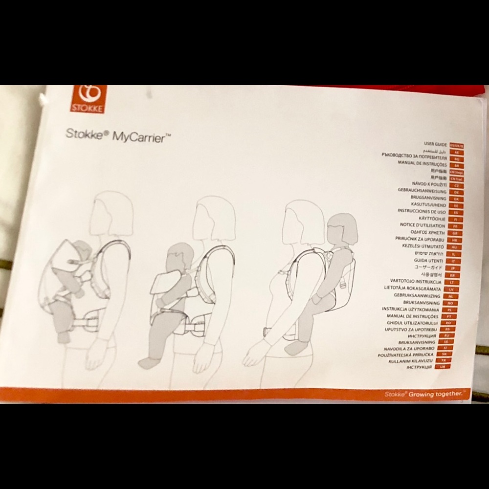 Stokke my carrier Like new